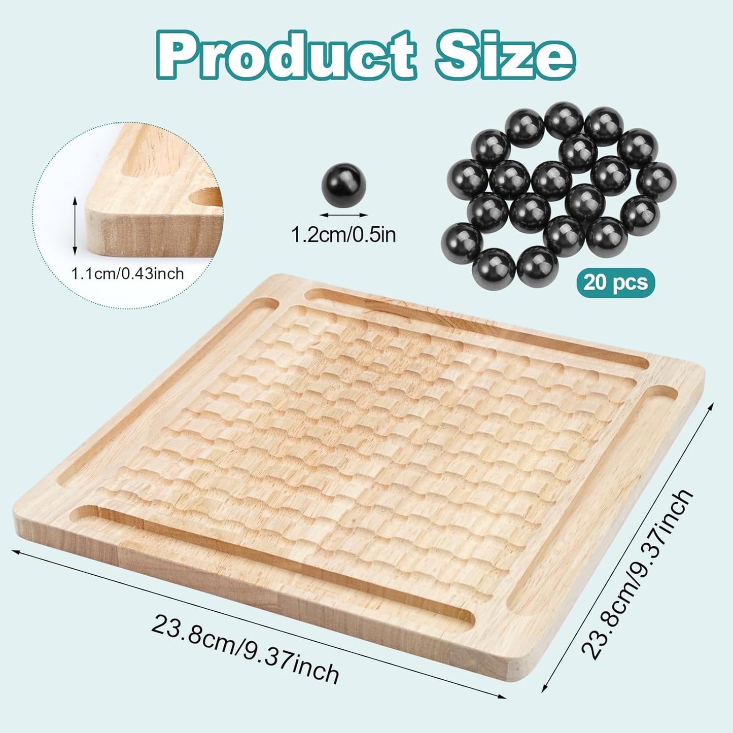 APODESS Magnetic Chess Board Toys Magnetic Induction Chess Parent-Child Interaction Against Desktop