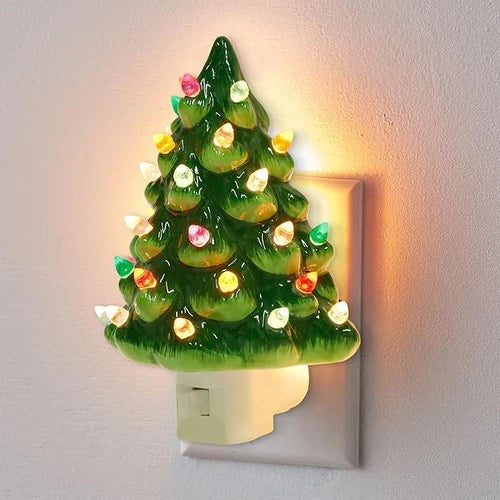Christmas Tree Lights set Lamps Christmas Decoration Night Lights Bedside Lamps Socket Night Lights