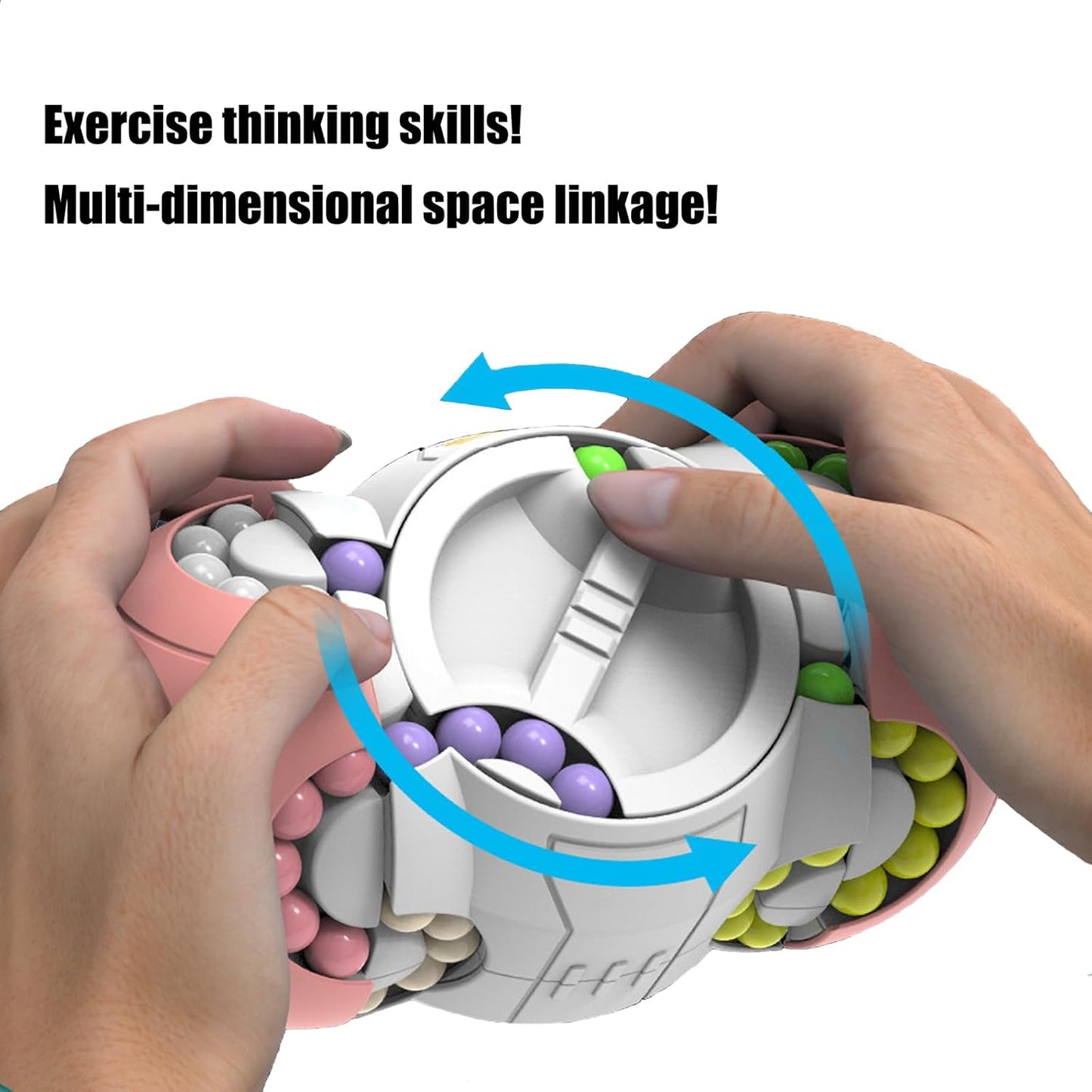 APODESS Eight-sided space multiple three-dimensional magic cube magic beans decompression decompress
