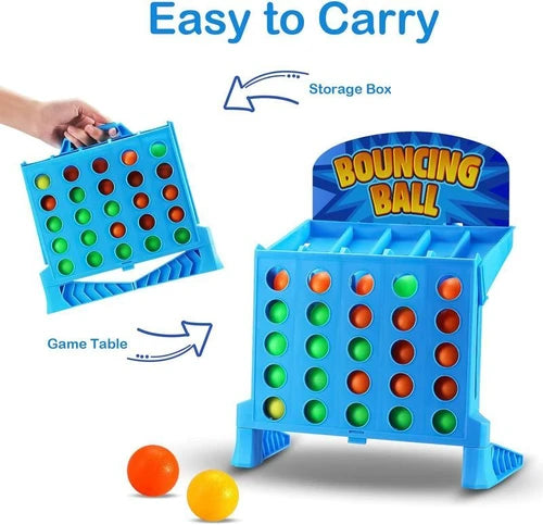 Double multiplayer bouncing four pieces toys Portable foldable puzzle leisure games
