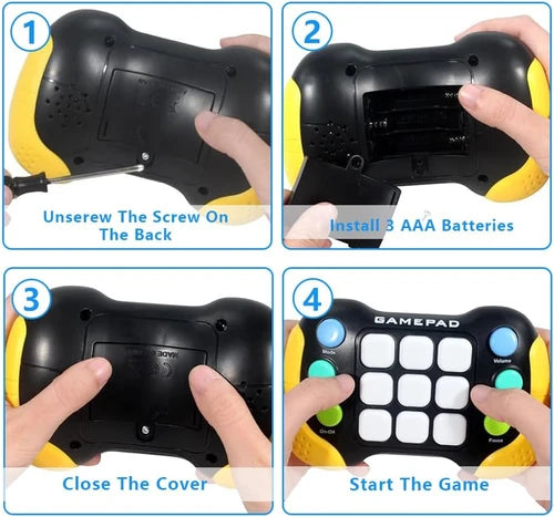 APODESS Button music speed push game machine thinking logic puzzle breakthrough gopher decompression