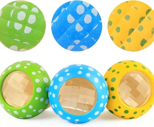 4 Mushroom Kaleidoscopes Holiday Birthday Gifts for Kids Tiny and Delicate Kaleidoscope Toys