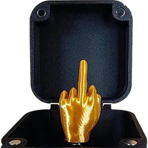 APODESS Middle Finger Gift Box Toy Christmas Gift Spoof Suitable for molesting and spoofing friends