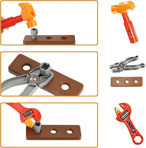 Repair Tools Package Toys Kit Children's Entertainment Play Give Kids Christmas Gifts Children's Toy