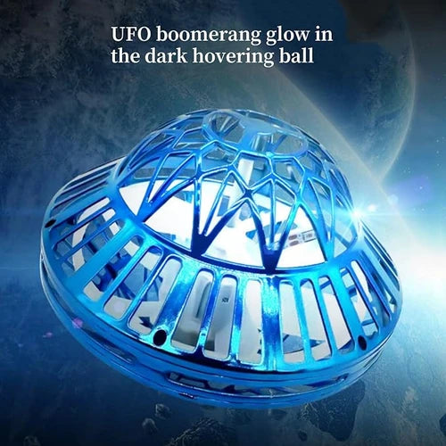 Boomerang flying ball toys hand-controlled drone cyclotron flying saucer suspended glow-in-the-dark