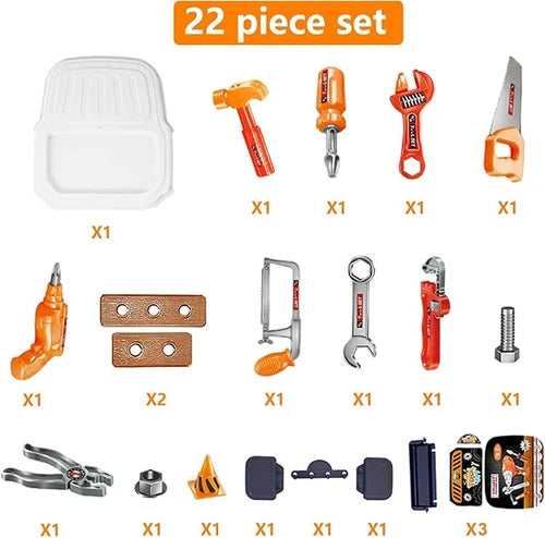 Repair Tools Package Toys Kit Children's Entertainment Play Give Kids Christmas Gifts Children's Toy