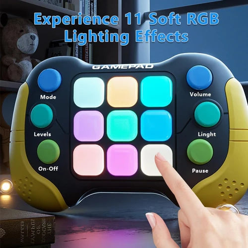 APODESS Button music speed push game machine thinking logic puzzle breakthrough gopher decompression