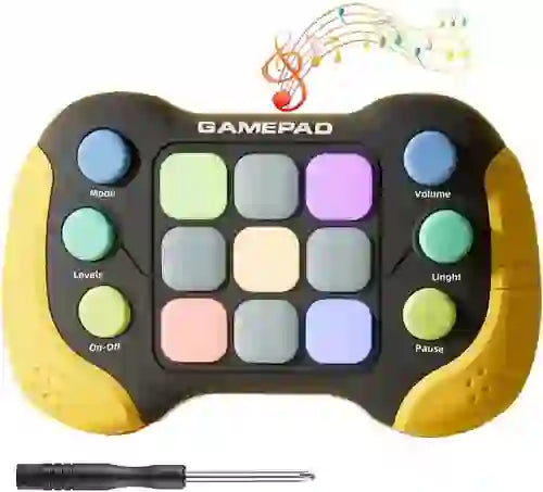 APODESS Button music speed push game machine thinking logic puzzle breakthrough gopher decompression