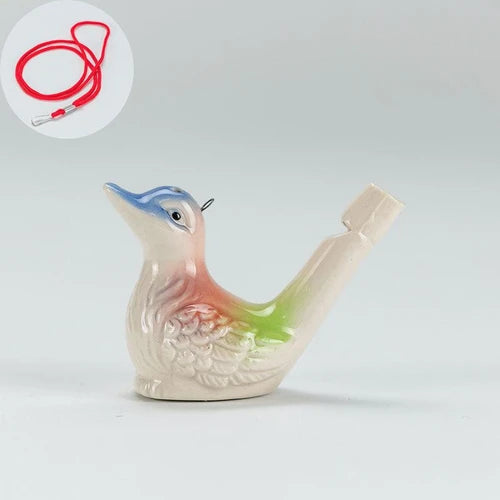 6 Bird Whistles Water Whistles Porcelain Bird Whistles Colorful Ceramic Bird Whistles Best Gift