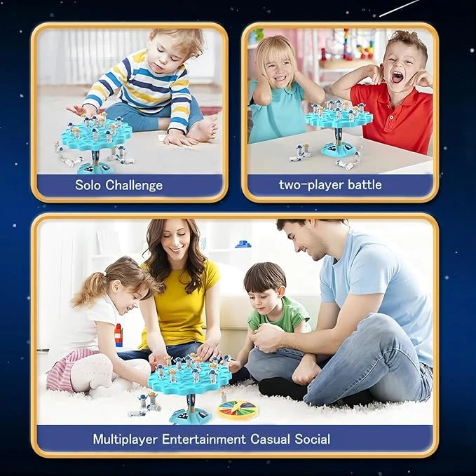 Astronaut Balance Board Game Double Balance Tree Versus Game Children's Educational Desktop Toys